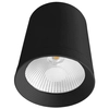 LAMPA sufitowa ZOVO LP-32015/1SM BK Light Prestige metalowa OPRAWA downlight LED 15W 3000K tuba czarna