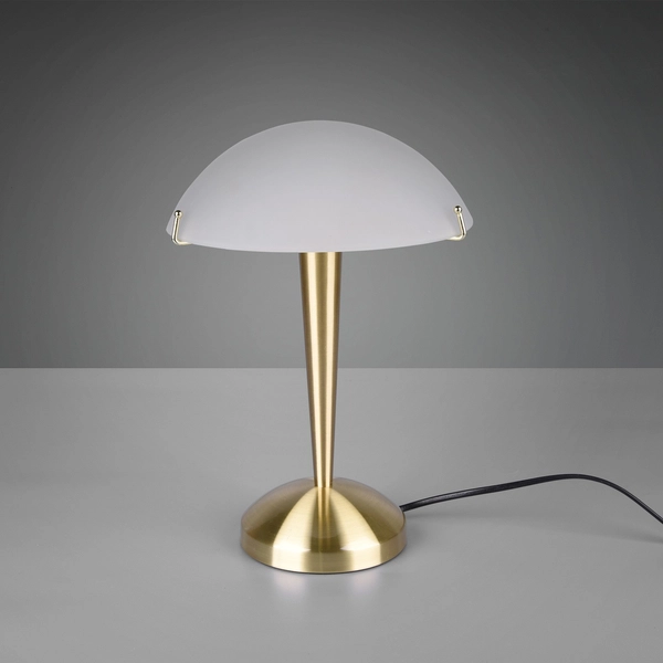 Lampka gabinetowa Pilz R59261008 RL Light kopuła biała mosiądz