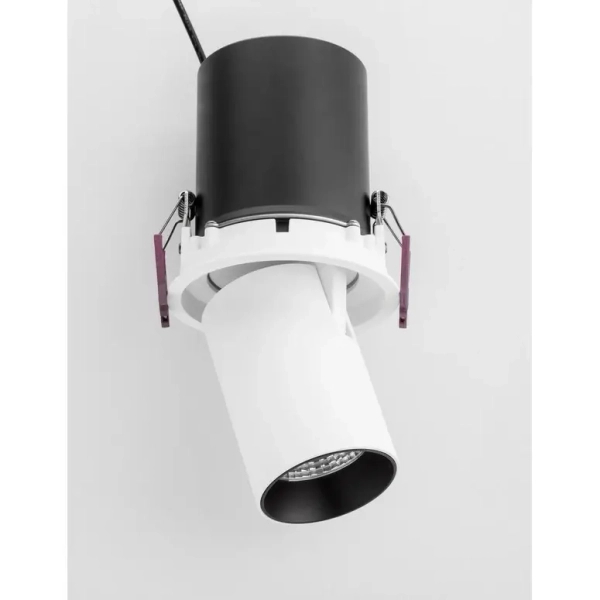 Lampa do wbudowania GARUPA biała LE61367 1xLED 12W 3000K tuba regulowana
