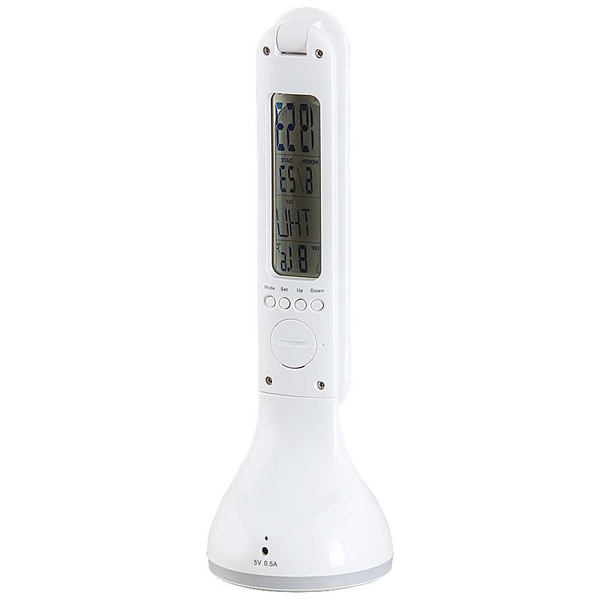 Stojąca LAMPA stołowa JUSTIN 1515 Rabalux biurkowa LAMPKA prostokątna LED 4W 4000K biała