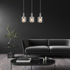 Kaskada LAMPA wisząca DONATI 5250 Rabalux loftowy zwis na listwie do kuchni chrom