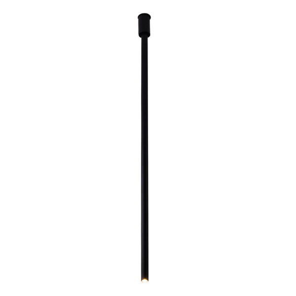 Sufitowa lampa do jadalni ALHA 9182 Dohar podłużna tuba sopel czarny