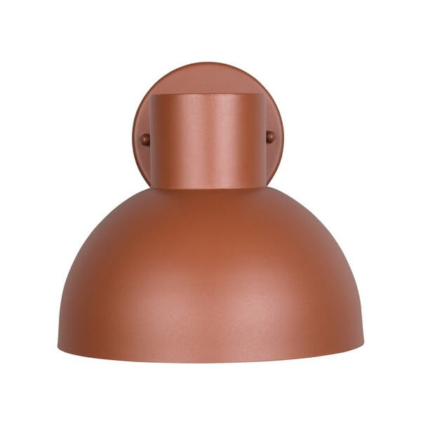 Kopułowa lampa ścienna ELBE 262360140 łazienkowa IP44 koralowa