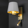 Kinkiet do sypialni Harvey 69092 spot LED 4W 3000K do czytania biały złoty