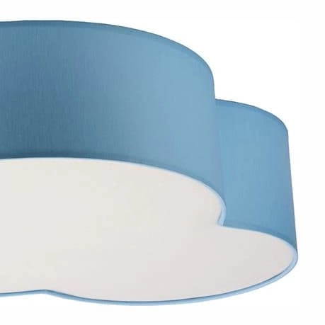 Lampa sufitowa chmura Cloud 6071 TK Lighting dziecięca z tkaniny różowa