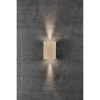 Elewacyjna lampa FOLD 2019041035 LED 7,5W 3000K IP54 prostokątna mosiądz