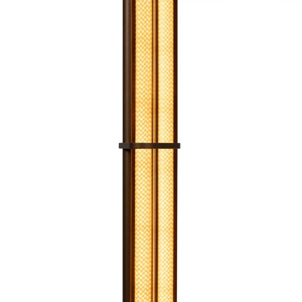 Podłużna lampa podłogowa Janderin 24705/34/05 LED 17W 2200-3300K brązowa