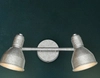 Sufitowa LAMPA industrialna THELMA 5387 Rabalux metalowa OPRAWA regulowane reflektorki antyczne srebro