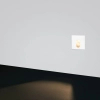 Lampa schodowa podtynkowa Lesel  001 L 100101102 Elkim LED 1W 3000K biała