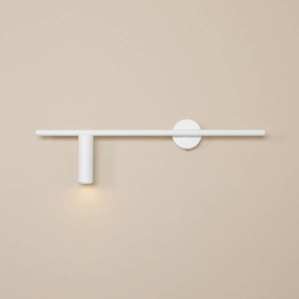 Oświetlenie ścienne Trevo 1104C Aldex downlight prosty biały