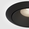 Lampa wpuszczana Yin DL031-L12W3K-D-B Maytoni LED 12W 3000K czarna