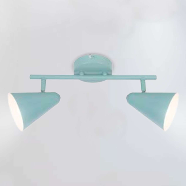 Plafon LAMPA sufitowa AMOR 92-63335 Candellux metalowa OPRAWA retro listwa regulowane reflektorki szare