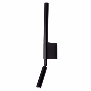 Ścienna lampa Organic W0339 Maxlight LED 2W 3000K regulacja nad łóżko czarny