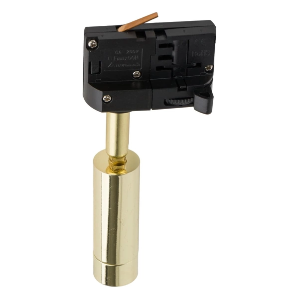 Trójobwodowy reflektor szynowy Tracer 4848 TK Lighting spot tuba złoty