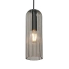 Szklana lampa wisząca Miella 2412523047 do jadalni przydymiony