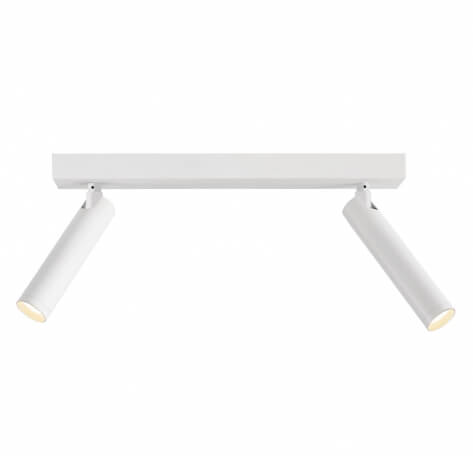 Lampa sufitowo-ścienna Roll 50912201 Kaspa LED 8,4W 3000K tuby białe