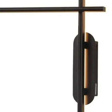 Minimalistyczna lampa naścienna 1945 LED 20W 3000K do biura czarny