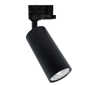 Lampa sufitowa z regulacją trójfazowa MICA ML7059 tubka metalowa czarna