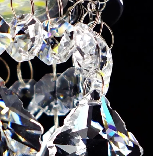 Glamour spotlight sufitowe Oczko 0-3213 CHROM kryształowy chrom