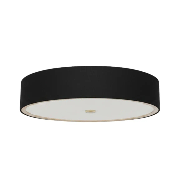 Sufitowa lampa Zalindro czarna biała złota OR86553 6xE27 do salonu