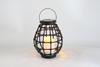 Solarny lampion ogrodowy Koge 313249 LED czujnik zmierzchu czarna