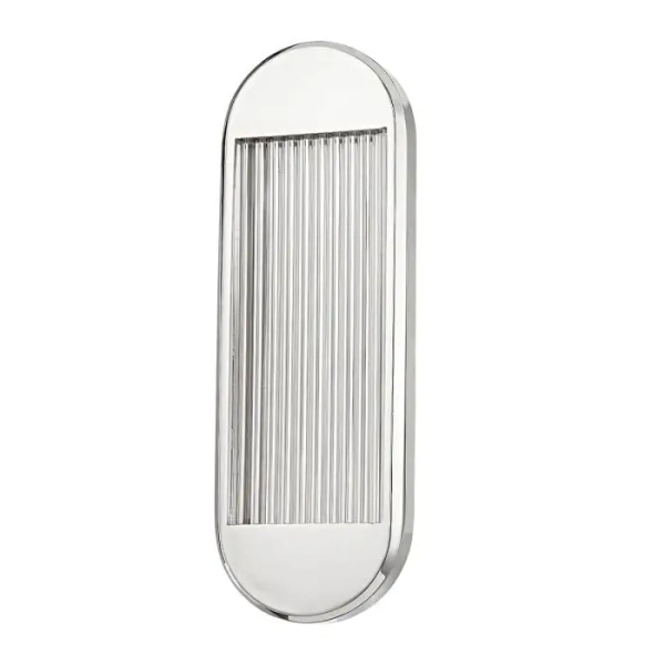 Żebrowana lampa ścienna Palais QN-PALAIS-WM-PN LED 17W 3000K nikiel