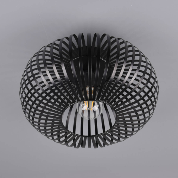 Lampa nasufitowa JOHANN 606903032 Trio klatka do jadalni czarna