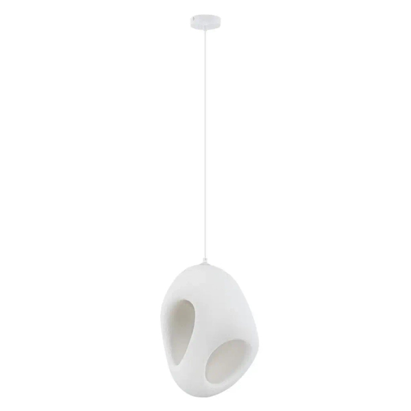 Designerska lampa wisząca LONTIZA LE45332 do salonu nad stół biała