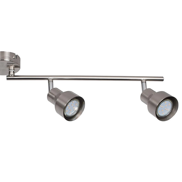 Natynkowa lampa Blake 3186 reflektorki chromowane na listwie do kuchni