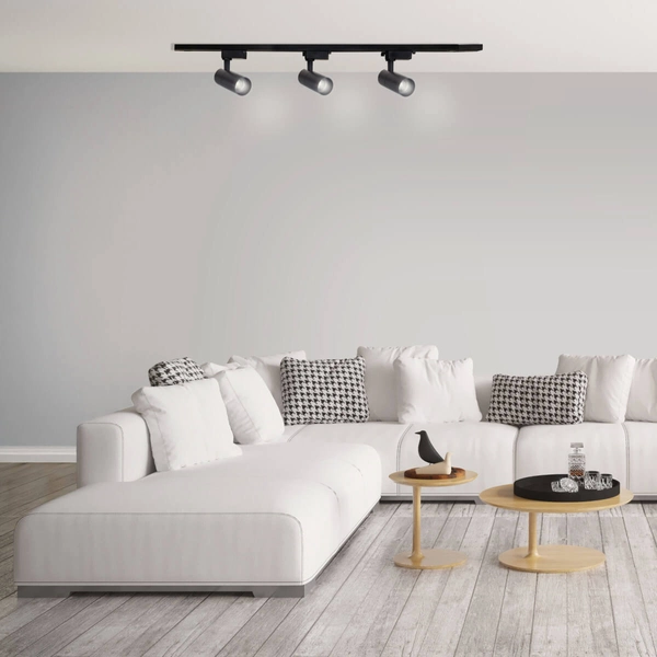 Szynowy zestaw jednofazowy SHARK COB 329059 LED 60W 4000K czarny