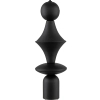 Glamour pojedyncza lampa zwis Tower 10871 nad stół czarny