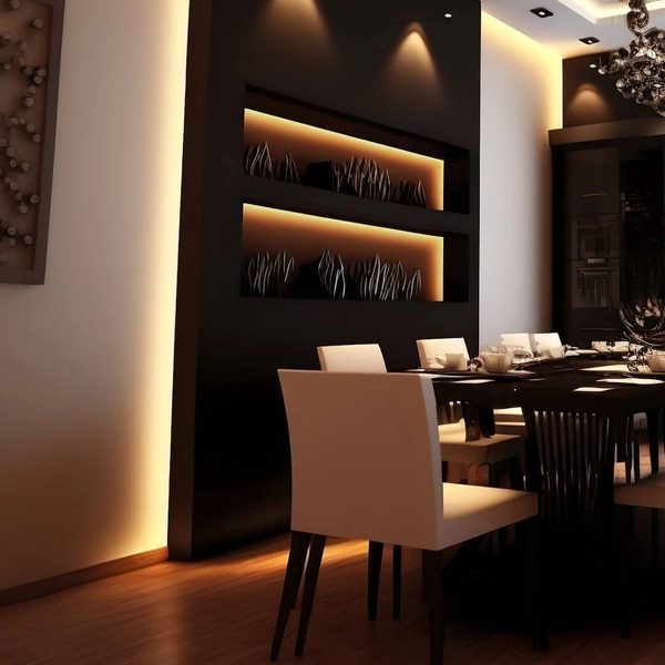 Zestaw taśma LED + zasilacz EKZ630 LED 4,4W/0,5m 4000K 5m czarna