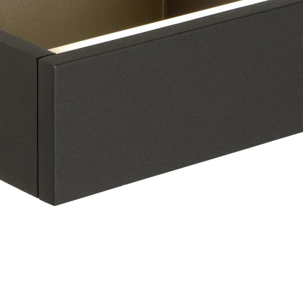 Kwadratowa lampa elewacyjna Goa 28857/06/30 LED 6W 3000K grafitowa