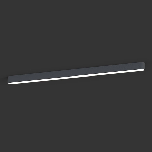 Lampa sufitowa belka Soft Ceiling 7524 Nowodvorski podłużna grafitowa