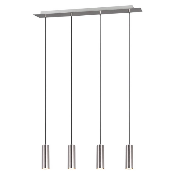 Salonowa lampa zawieszana MARLEY 312400407 Trio zwis srebrny