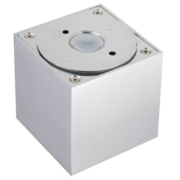 Nasufitowa lampa Parana 10717 IP44 kwadrat do łazienki chrom
