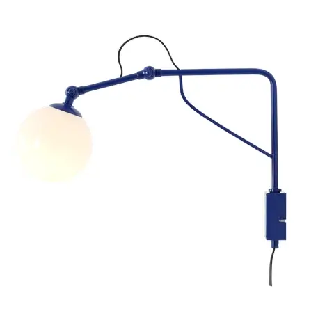 Kinkiet ścienny regulowany SOHO 1105C25_M metalowy kobaltowy