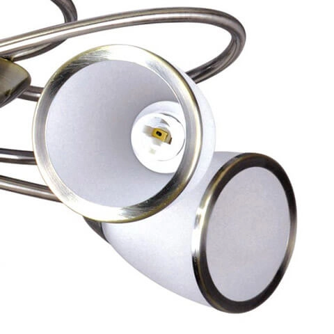 5-punktowa lampa przysufitowa Samira K-JSL-6059/5 AB patyna biała