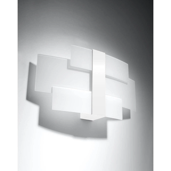 Szklany kinkiet salonowy SL.1046 ścienna lampa nowoczesna