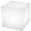 Ogrodowa lampa stojąca Cubic ES-C5050 LED 5W RGBW IP65 kostka kwadrat biała