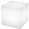 Ogrodowa lampa stojąca Cubic ES-C5050 Step LED 5W RGBW IP65 kostka kwadrat biała