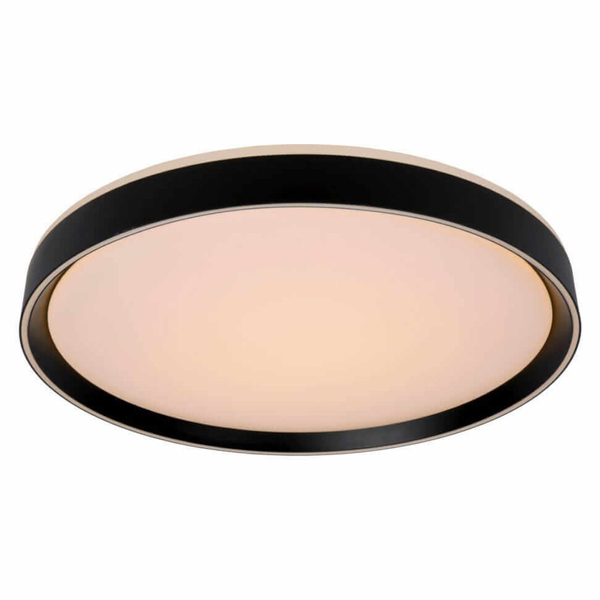 LAMPA sufitowa NURIA 79182/18/30 Lucide plafoniera OPRAWA okrągła natynkowa LED 18W 2700K plafon czarny