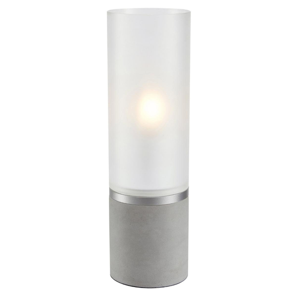 Lampka stołowa Molo 108593 Markslojd betonowa podstawa tuba biała