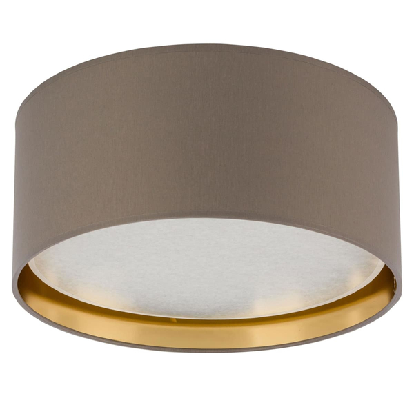 Lampa sufitowa okrągła glamour Bilbao 4404 TK Lighting beżowa złota