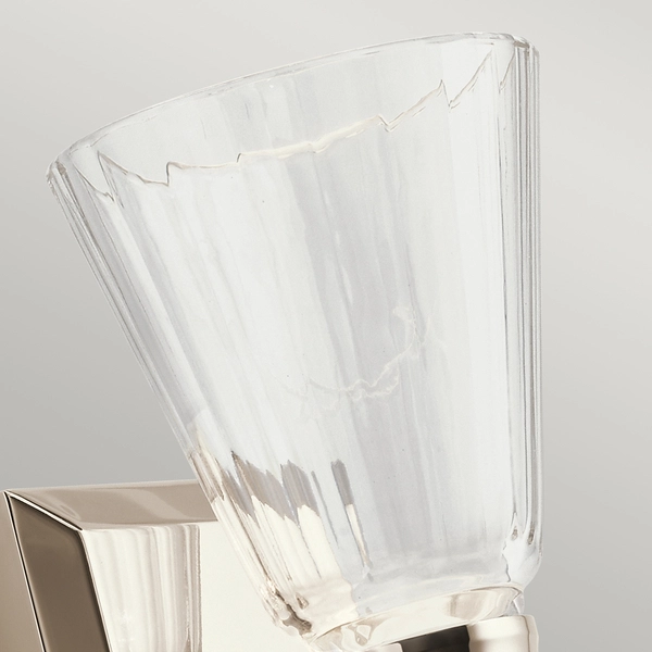 Kinkiet w kształcie karafki QN-KAYVA1-PN LED 8W szkło nikiel