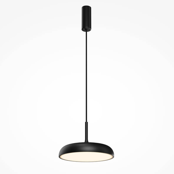 Lampa wisząca okrągła Gerhard MOD189PL-L12B3K1 Maytoni LED 19W 3000K czarna