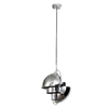 Lampa wisząca art deco Mobile ST-8881 CHROME Step do salonu pierścień chrom