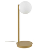 Biurkowa LAMPKA loftowa GAMA 50274 Sigma stojąca LAMPA stołowa kula ball biała