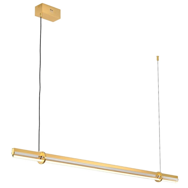 Zwieszana lampa LOVELY ST-DN1620-120 GOLD LED 11W 3000K listwa złoty