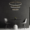 Wisząca lampa ringi LEA 330031 LED 60W 4000K pierścienie złote